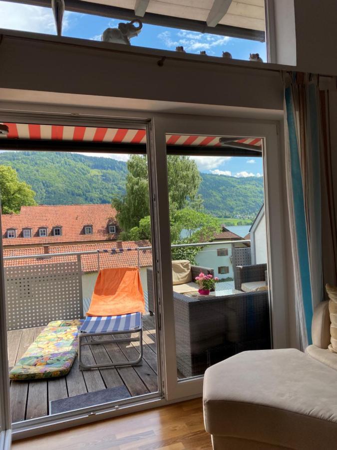 Fewo Mit Seeblick Bodensdorf Kültér fotó